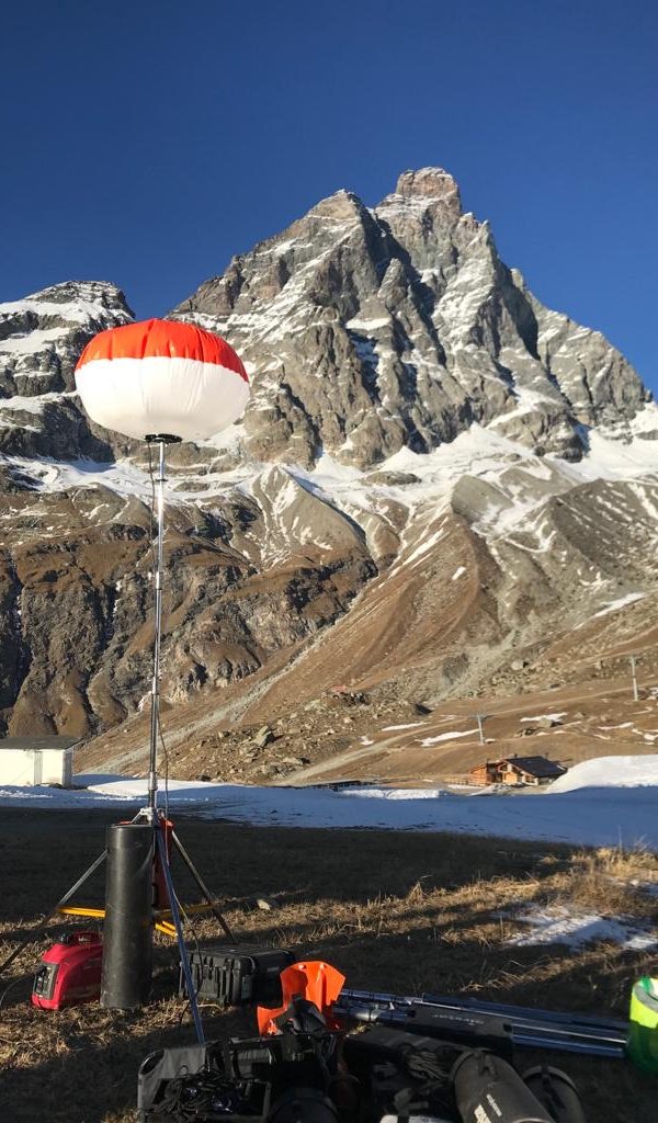 Instalaciones en alta montaña.